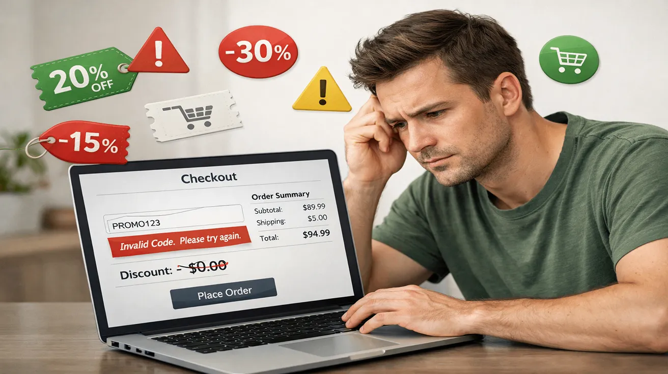 Why Most Promo Codes Fail at Checkout
