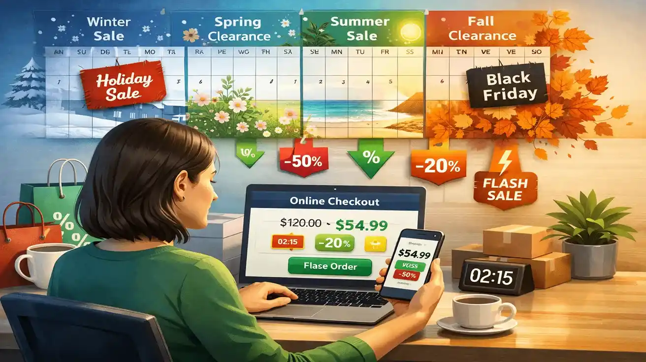 Best Times of the Year to Find the Biggest Online Discounts