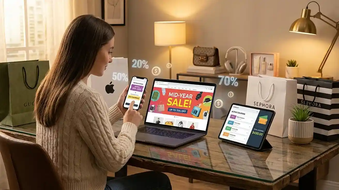 Try These Mid-Year Sale Hacks to Maximize Every Coupon and Deal