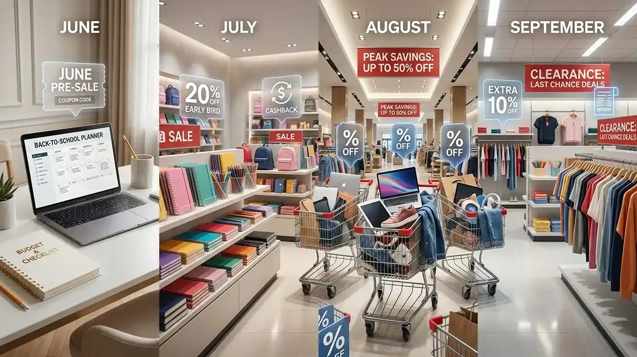 The Best Time to Buy School Supplies: A Month-by-Month Savings Guide
