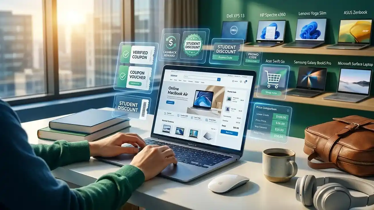 How to Combine Laptop Coupons, Cashback, and Student Discounts for Maximum Savings