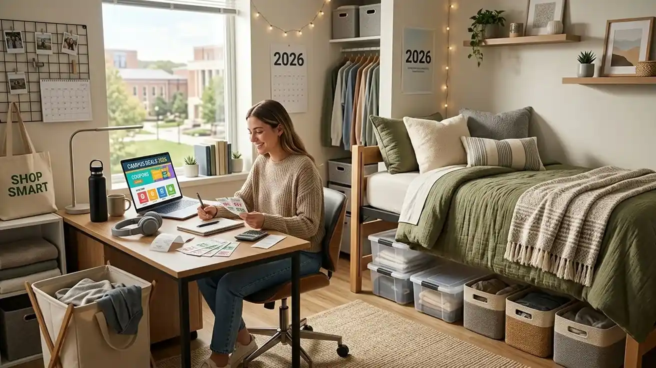 Smart College Shopping 2026: Top Coupons & Deals for Dorm and Home Essentials