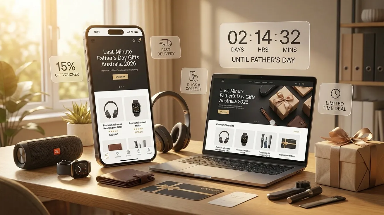 Last-Minute Father's Day Gifts Australia 2026: Deals You Can Still Shop Online