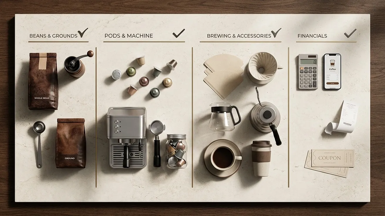 UK Coffee Shopping Checklist: Coupons and Deals for Beans, Pods, Machines and More